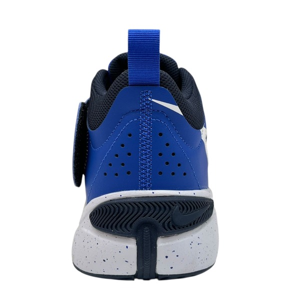 Nike Team Hustle Youth Boys Slip-on Athletic Sneakers Size 6Y Royal Blue-White - Picture 9 of 14